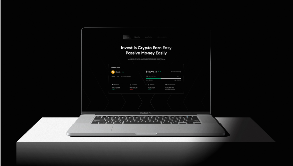 project Crypto Invest - Website image